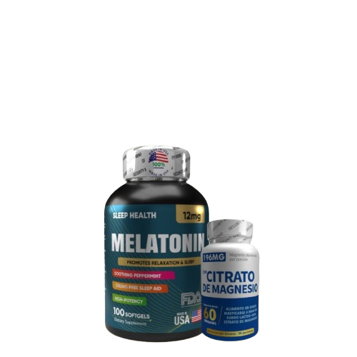 COMBO MELATONINA + CITRATO DE MG X 60