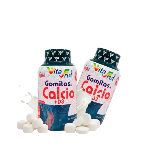 X 2 GOMITAS DE CALCIO + D3 COMBO